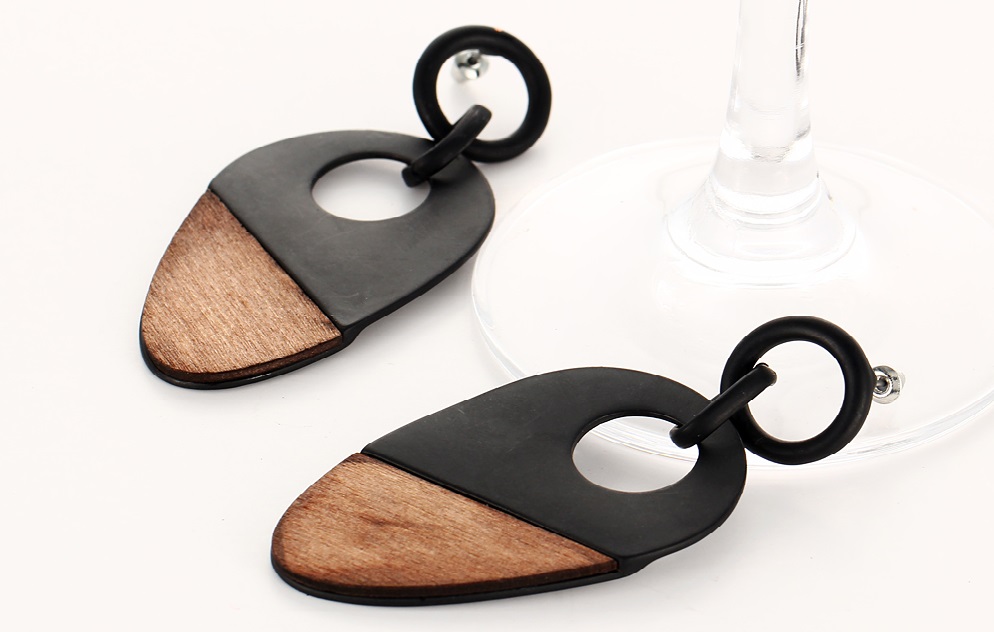 aretes de madera