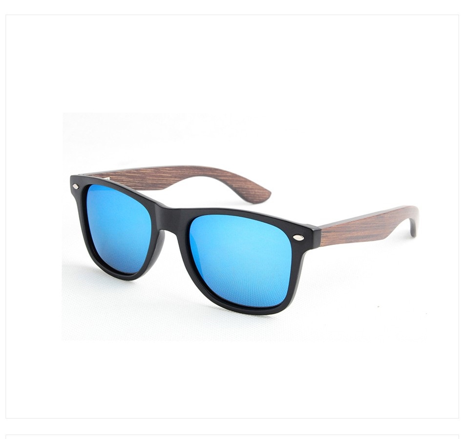 anteojos de madera de bambu