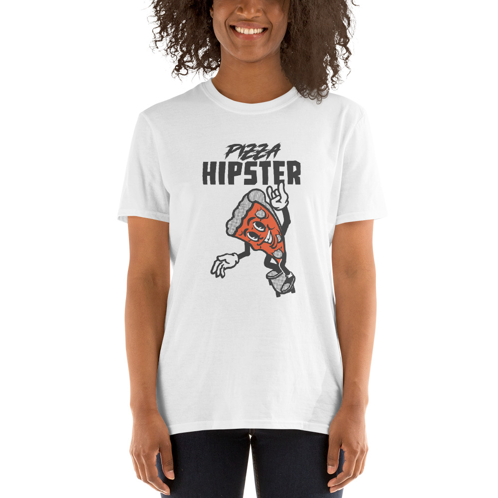 pizza camisa personalizada hipster mujer