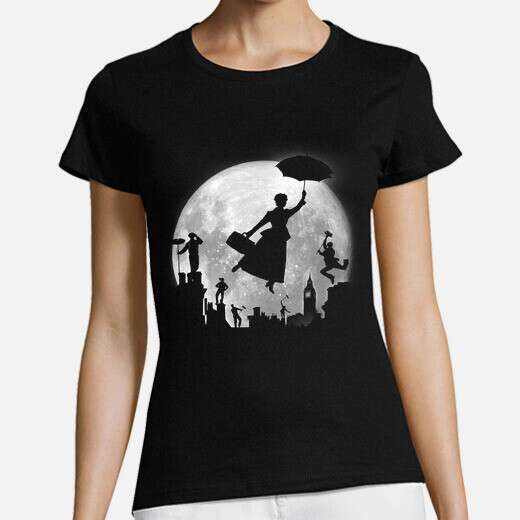 camiseta mary poppins de mujer