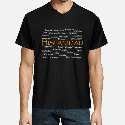 camiseta hispanidad legado hispano hombres mujeres