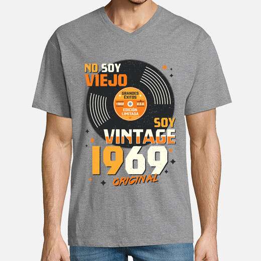 camisetas de nacidos en 1969 vintage hombre y mujer