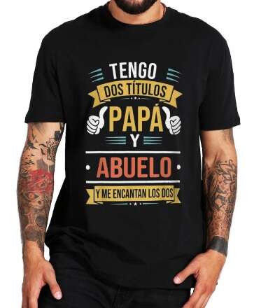 camisetas originales para abuelos y papas